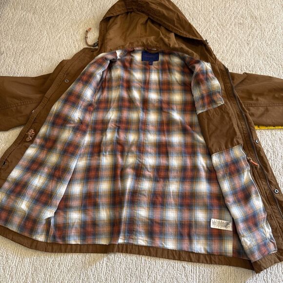Aeropostale Jacket Men’s size Medium Brown, Full-Zip up Hoodie - Picture 5 of 8